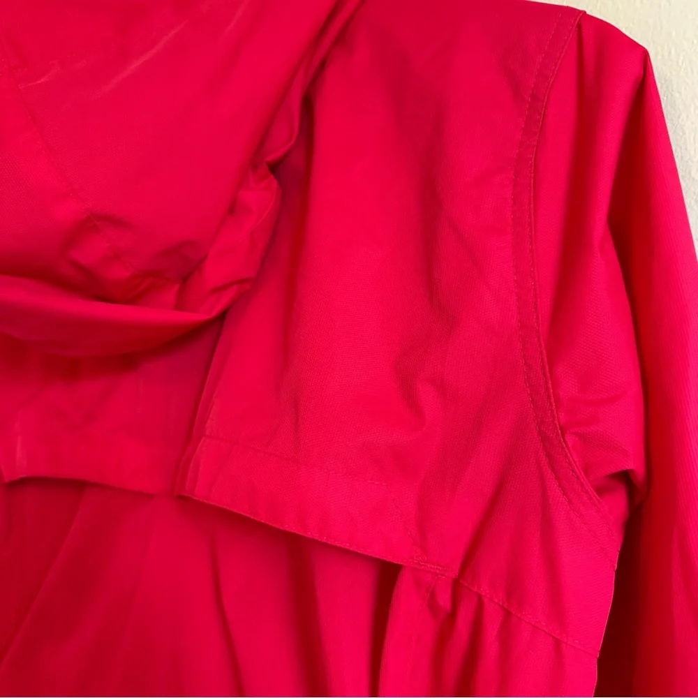 Columbia, Omni-Shield Rain Jacket with Hood and Tie, Pink, Women's Size Medium - Picture 15 of 16